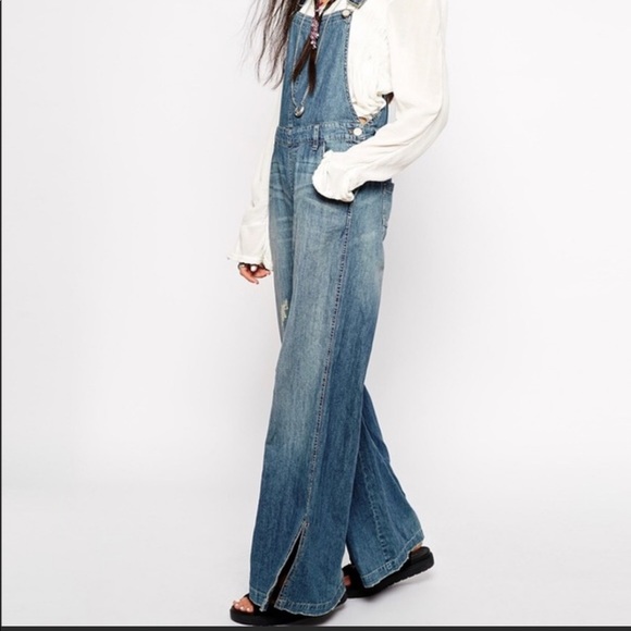 Free People Denim - Free people overalls